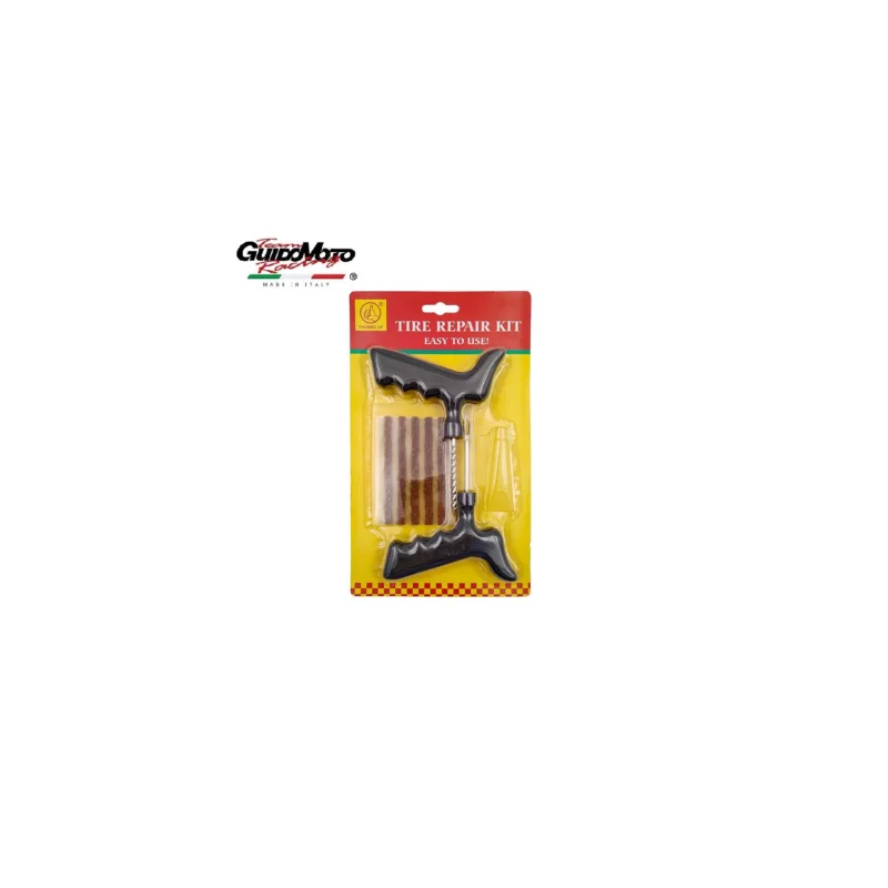 Super Prezzo KIT RIPARAZIONE PNEUMATICI TUBELESS MOTOCICLI SCOOTER AUTOMOBILI 409500060