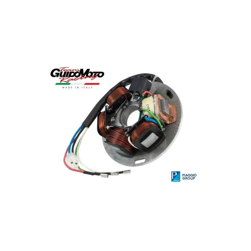 STATORE VESPA PX 125 150 200 ARCOBALENO NO AVVIAMENTO ELETTRICO PIAGGIO 497652 Nuovo Arrivo
