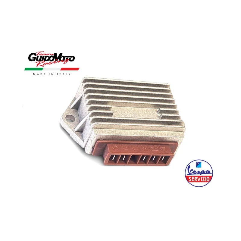 REGOLATORE TENSIONE VESPA PK 50 125 PX 125 150 200 MOTOCARRI APE 50 PIAGGIO 8983-E1 Reso Gratuito
