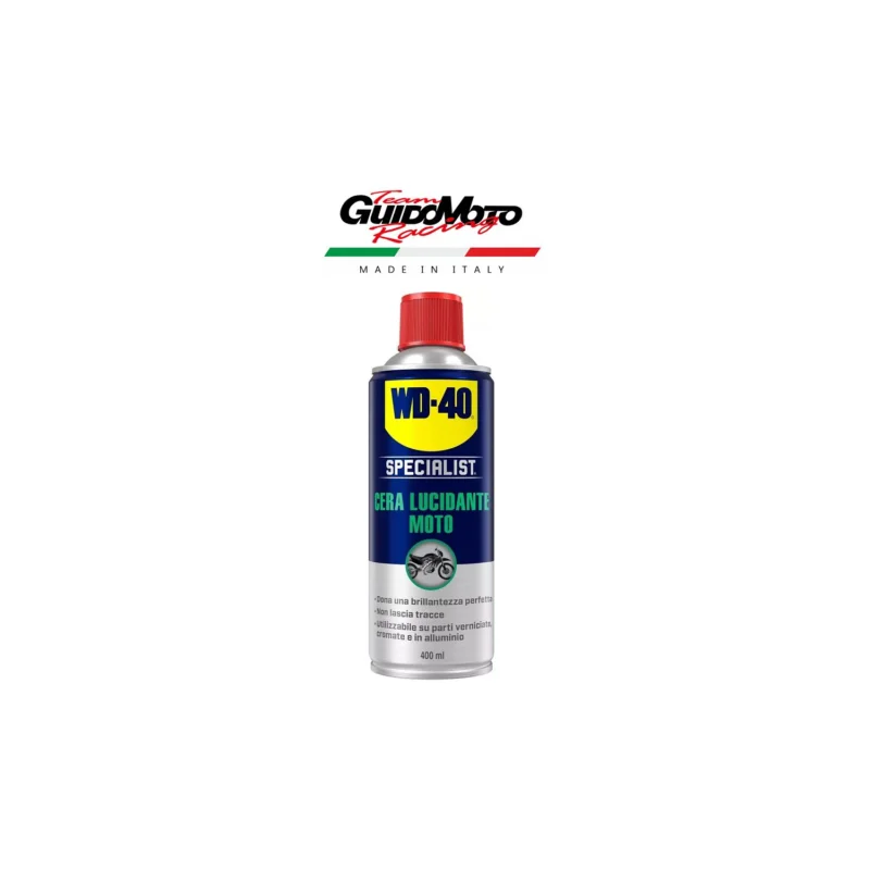CERA LUCIDANTE SPRAY WD40 400 ML MOTOCICLI SCOOTER 050050 Prezzo Scontato