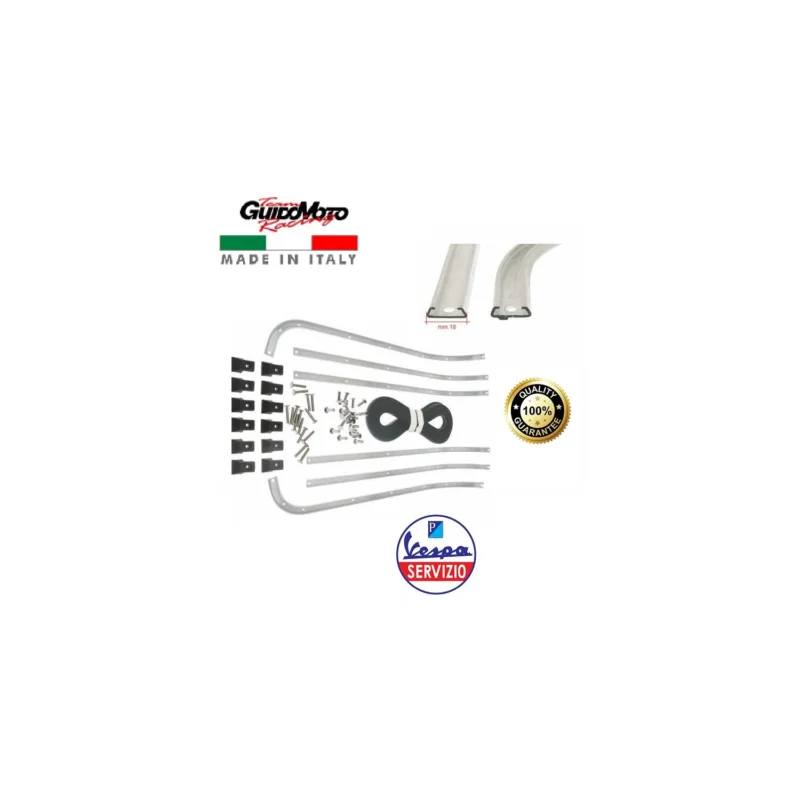 Nuova Collezione STRISCE PEDANA PUNTALINI FORATI VESPA PX T5 LML STAR PIAGGIO 5371