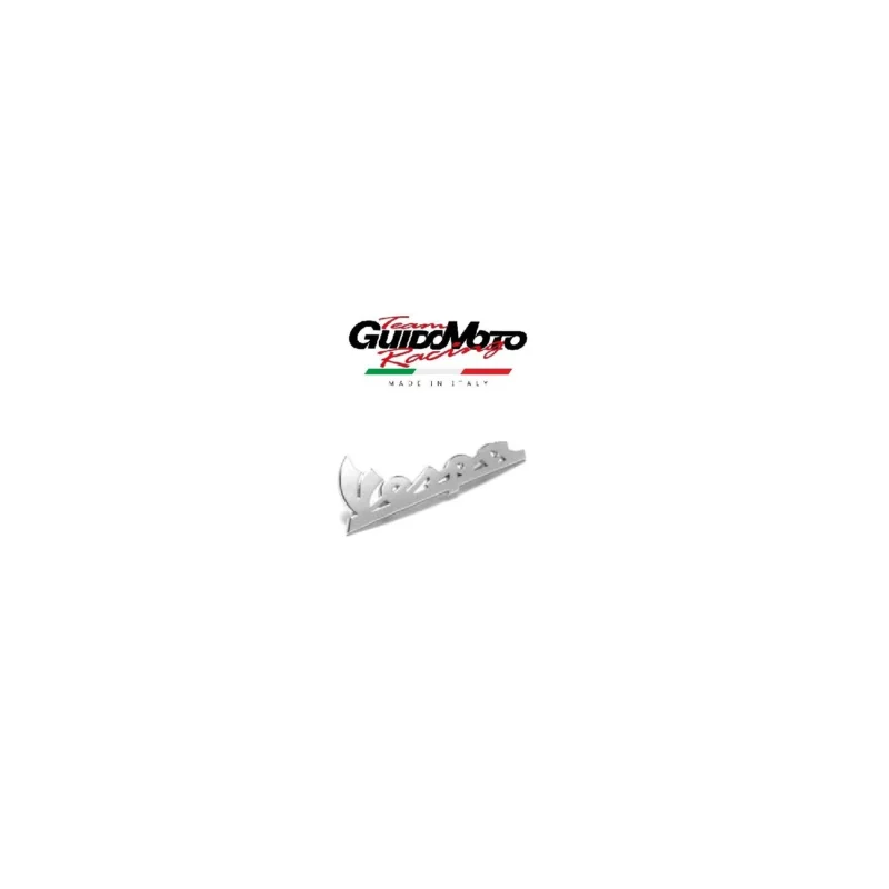 TARGHETTA CROMATA SCUDO FRONTALE VESPA PX MILLENIUM ET2 ET4 142720160 A Buon Prezzo