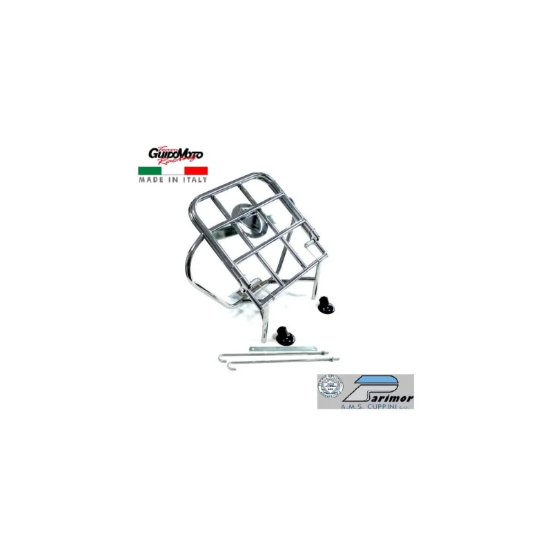 Sconto PORTAPACCHI PORTA RUOTA POSTERIORE CROMATO VESPA 50 125 ET3 CUPPINI C30/C