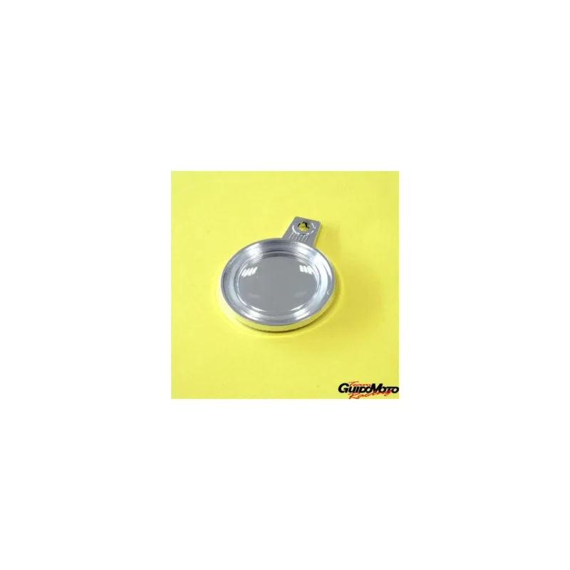 Prezzo Di Fabbrica 142700030 PORTA BOLLO ROTONDO MOTOCICLI EPOCA VESPA LAMBRETTA CICLOMOTORI
