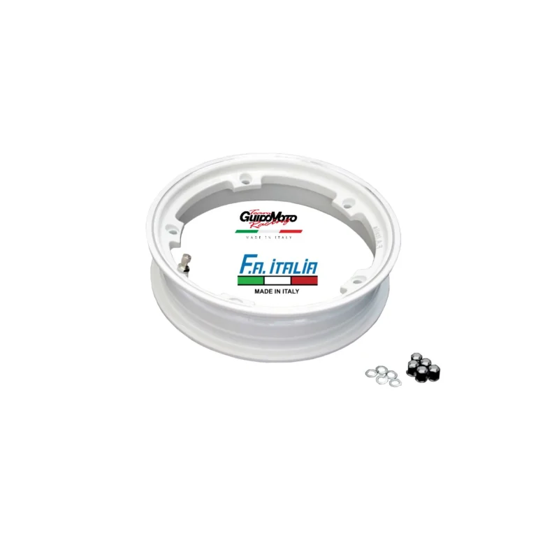 Novità CERCHIO LEGA TUBELESS BIANCO VESPA GTR SPINT 50 SPECIAL ET3 PX PK FA5653