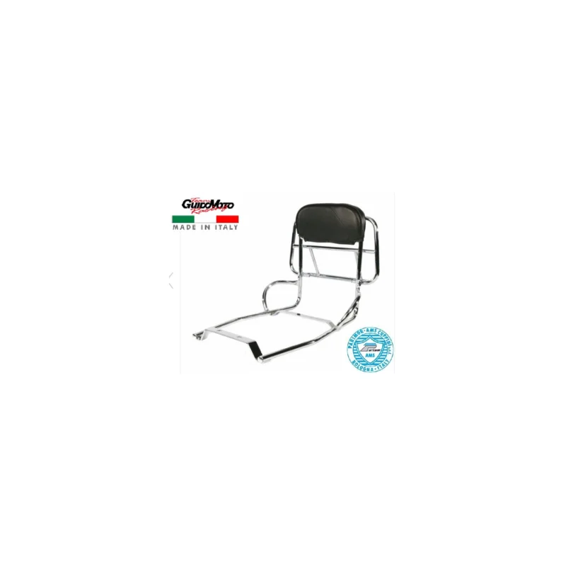 PORTAPACCHI CROMATO SCHIENALE MANIGLIE VESPA VBB SPRINT GL PX T5 LML PIAGGIO C47 Promozione