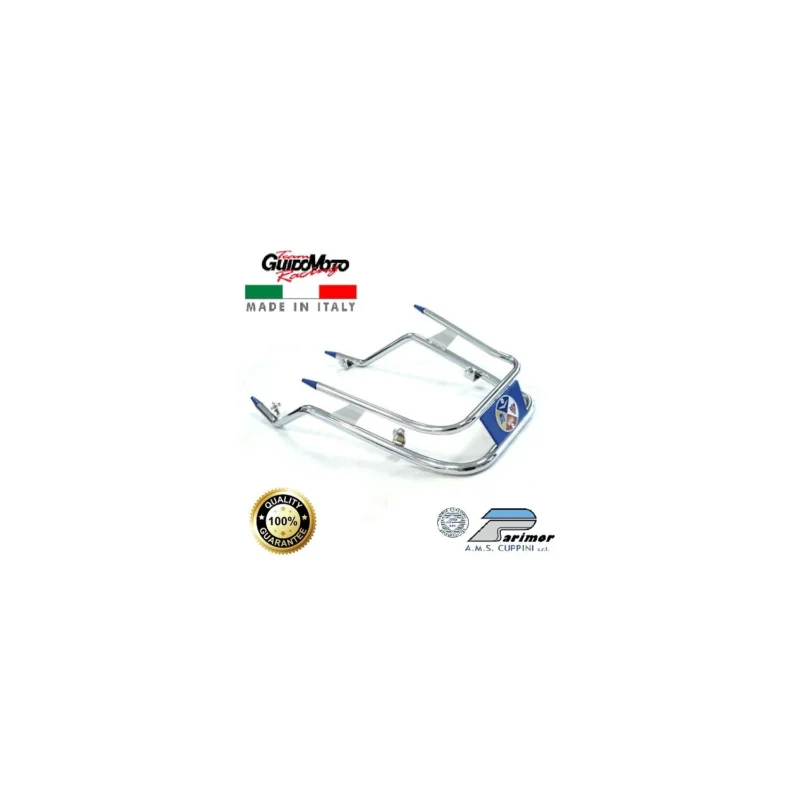 Ordina Subito PARAURTI CROMATO BLU PARAFANGO VESPA PX T5 PIAGGIO LML STAR CUPPINI C/P43