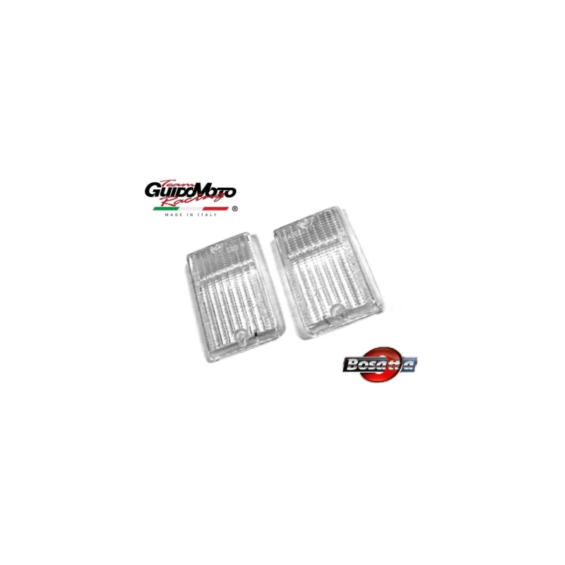 PLASTICHE FRECCE ANTERIORI TRASPARENTI VESPA PK 50 125 S PIAGGIO BOSATTA RP-277/BI Scelto Dai Clienti