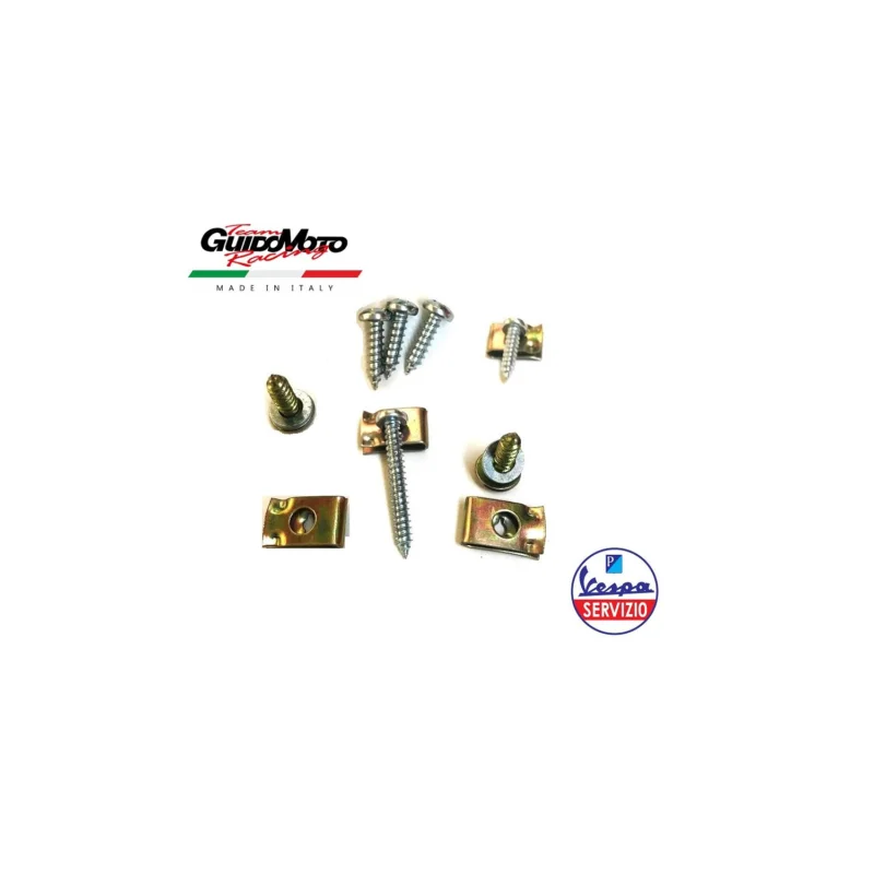 VITI GRAFFE FISSAGGIO CALANDRA NASELLO CLACSON VESPA 50 SPECIAL PIAGGIO GMV0111 Offerta Del Giorno