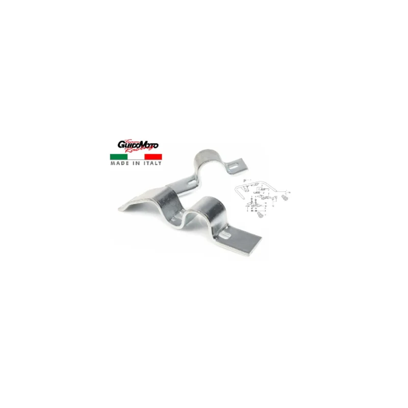 PIASTRE FISSAGGIO CAVALLETTO VESPA PX PE LML PIAGGIO 5504-A Reso Gratuito