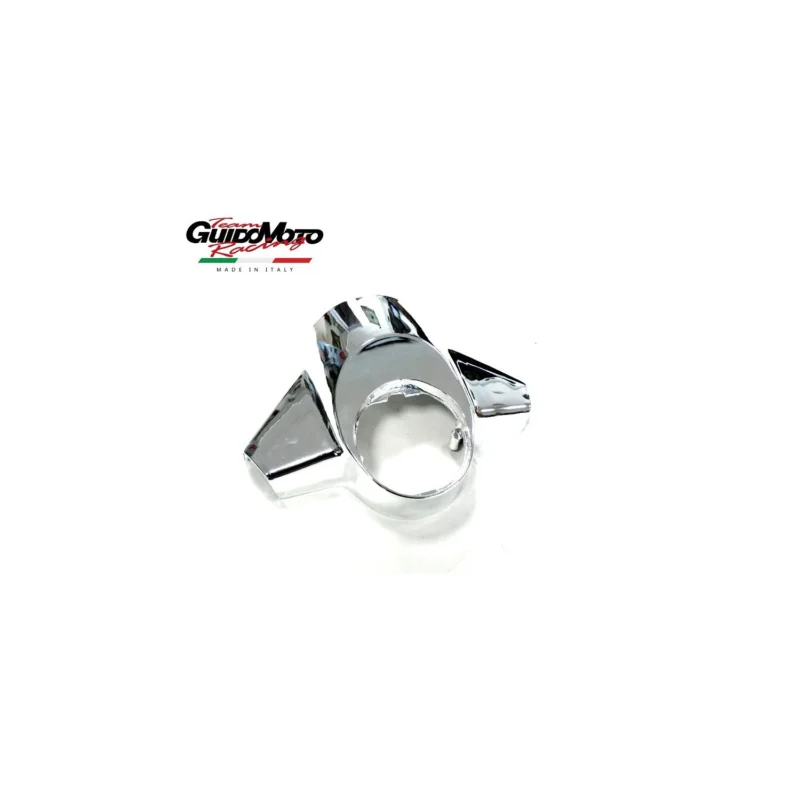 COPERCHIO MANUBRIO CROMATO VESPA PK 50 125 XL PIAGGIO 108055/CR Nuova Collezione