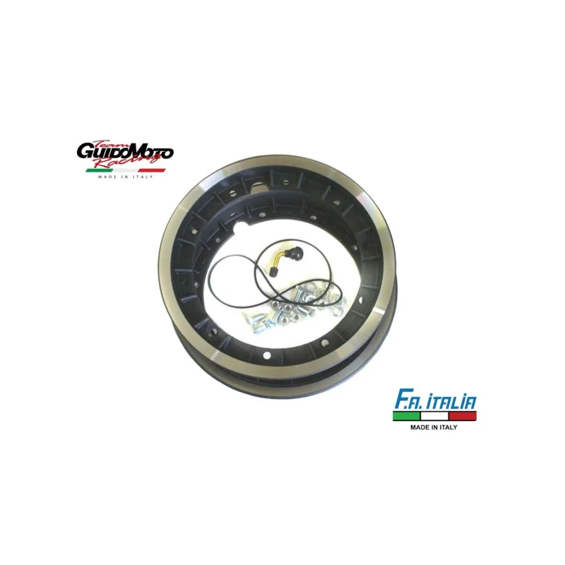 Promozione Esclusiva CERCHIO LEGA TUBELESSE NERO 3.00/3.50-10 VESPA GTR SPRINT ET3 PX FA5581