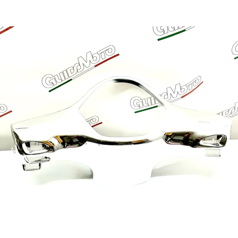 COPRI MANUBRIO POSTERIORE CROMATO VESPA LX 50 125 150 PIAGGIO 108125/CR Scelto Dai Clienti
