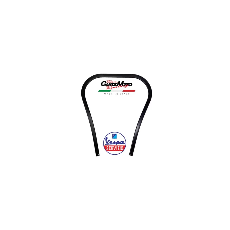 Popolare BORDO SCUDO MERAL NERO VESPA PK 50 125 S PIAGGIO 108049