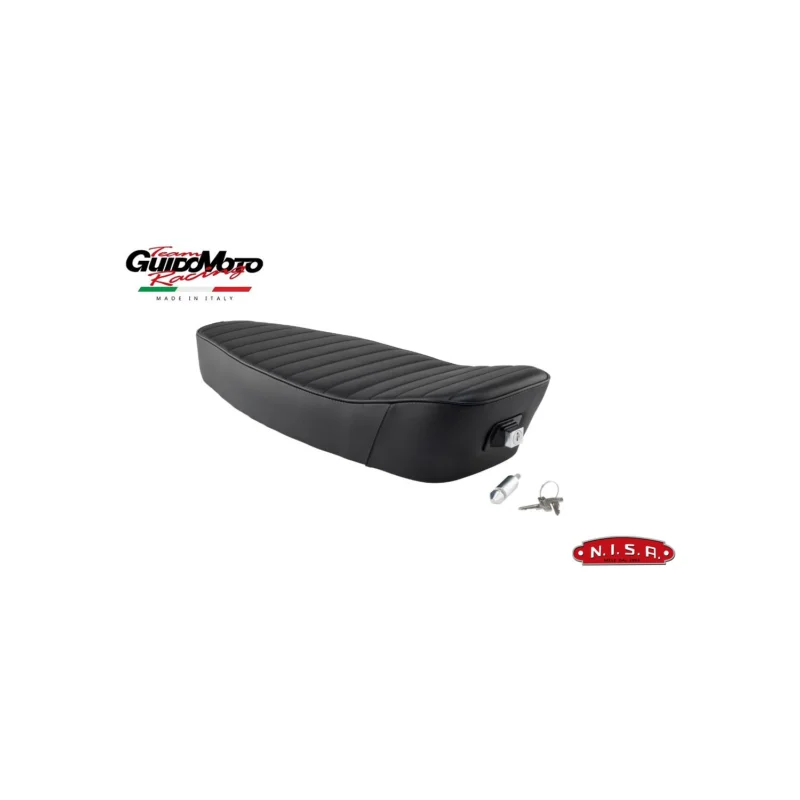 SELLA SPORT 2 NERA VESPA 50 125 PRIMAVERA ET3 PIAGGIO NISA 0687 Prezzo Basso
