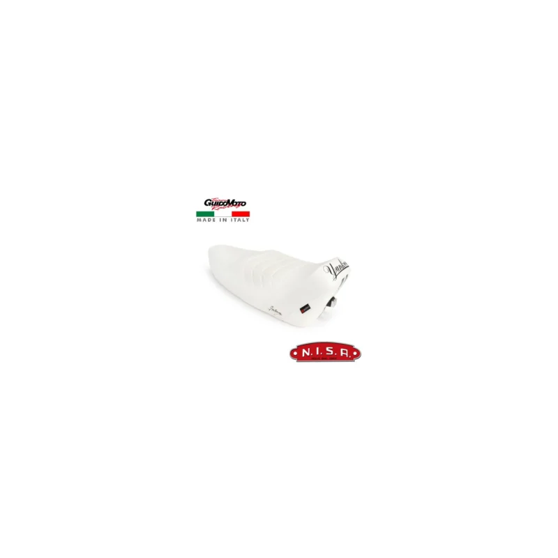 Spedizione Espresso COPERTINA BIANCA RICAMBIO SELLA YANKEE GIULIARI VESPA SPRINT GL PX T5 NISA 2757B